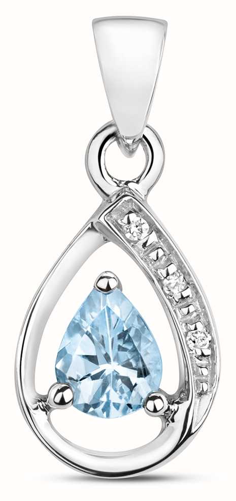 aquamarine pendant