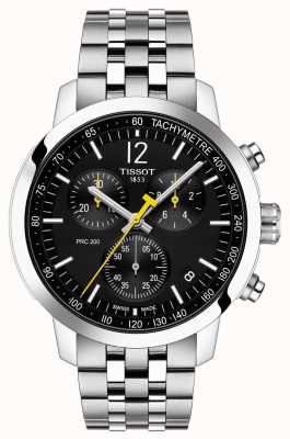 Tissot PRC 200 | Chronograph | Black Dial | Stainless Steel T1144171105700