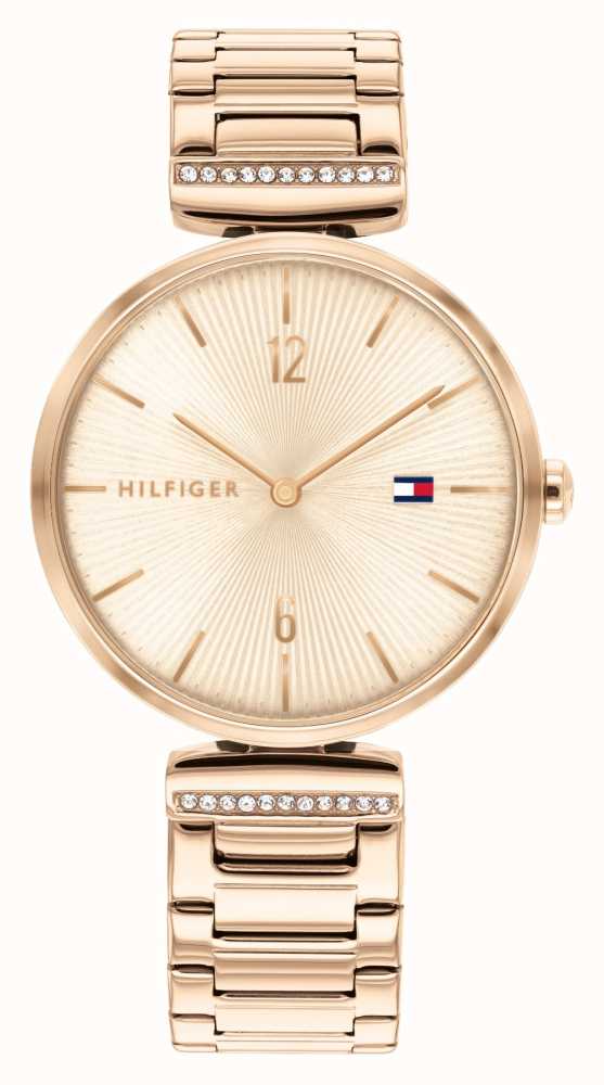 tommy hilfiger bracelet rose gold