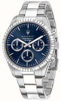 Maserati Competizione | Stainless Steel Bracelet | Blue Dial R8853100022