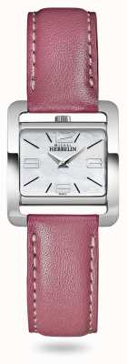 Herbelin V Avenue | Pink Leather Strap | Mother Of Pearl Dial 17137/19ROZ