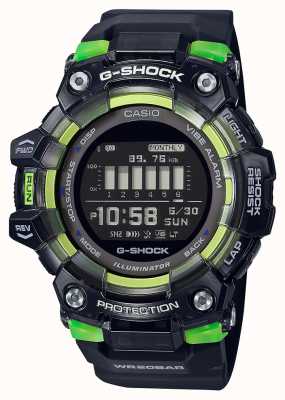 Casio G-Shock | Sports Vital Series | Black Silicone Strap | Black Dial GBD-100SM-1ER