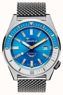 Squale MATIC LIGHT BLUE MESH | Automatic | Blue Dial | Stainless Steel Mesh Bracelet MATICXSE.ME22-CINSS22