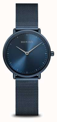 Bering Classic Ultra Slim Blue Monochrome Watch 15729-397