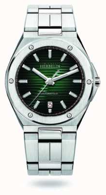 Michel Herbelin Cap Camarat | Automatic | Green Dial | Stainless Steel 1645/B16