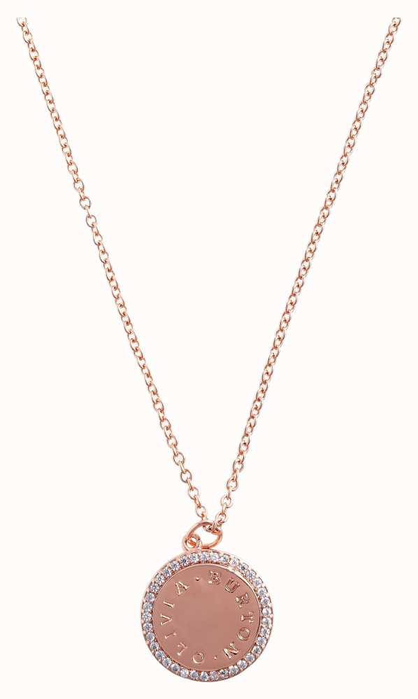 Classics Gold Crystal Charm Necklace | Olivia Burton London