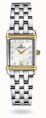 Michel Herbelin Ladies Dame Art Deco Quartz Watch 17478/T59B2