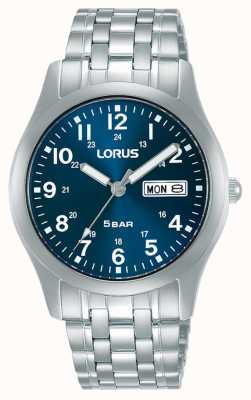 Lorus Classic 38 mm Quartz Watch Blue Dial RXN77DX9