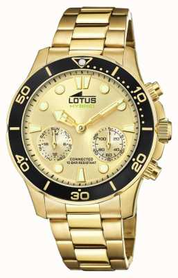 Lotus Men's Connected | Gold Dial | Gold Stainless Steel Bracelet L18802/1