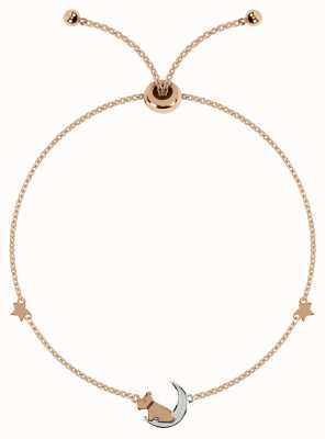 Radley Jewellery Fashion | Rose Gold Plated Bracelet | Dog & Moon Charm RYJ3129S