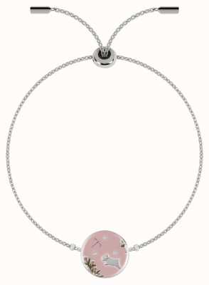 Radley Jewellery Fashion | Bracelet | Pink Floral Circle Charm RYJ3133S