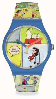 Swatch SMAK! Swatch x Peanuts Watch SO29Z108