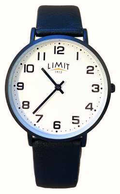 Limit Classic White Dial / Black Leather Watch 5800.01