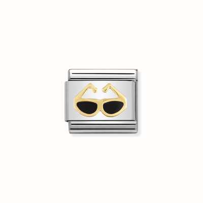 Nomination COMPOSABLE Classic DAILY LIFE In Stainless Steel With Enamel And 18k Gold Sunglasses 030208/18