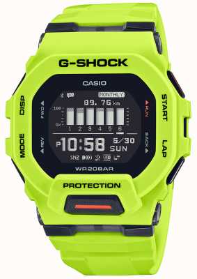 Casio G-Shock G-Squad Digital Quartz Lime Green Watch GBD-200-9ER