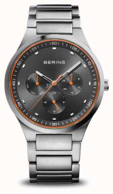 Bering Multifunction | Grey Sunray Dial | Brushed Grey Stainless Steel Bracelet | Brushed Grey Stainless Steel Case 11740-009