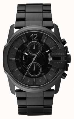 Steel Watches™ Baby Chief Class First | Black Dial Stainless Men\'s Bracelet SGP DZ4617 Diesel | Black -