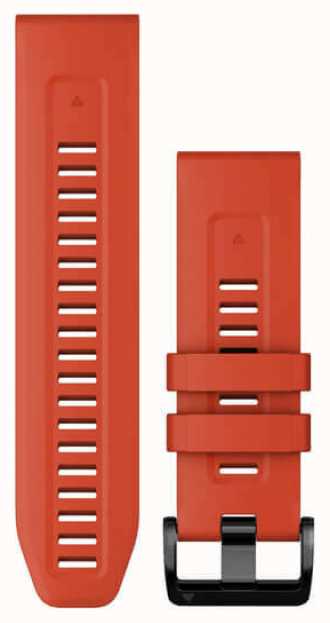 Garmin QuickFit 26mm Strap Only Flame Red Silicone 010-13117-04