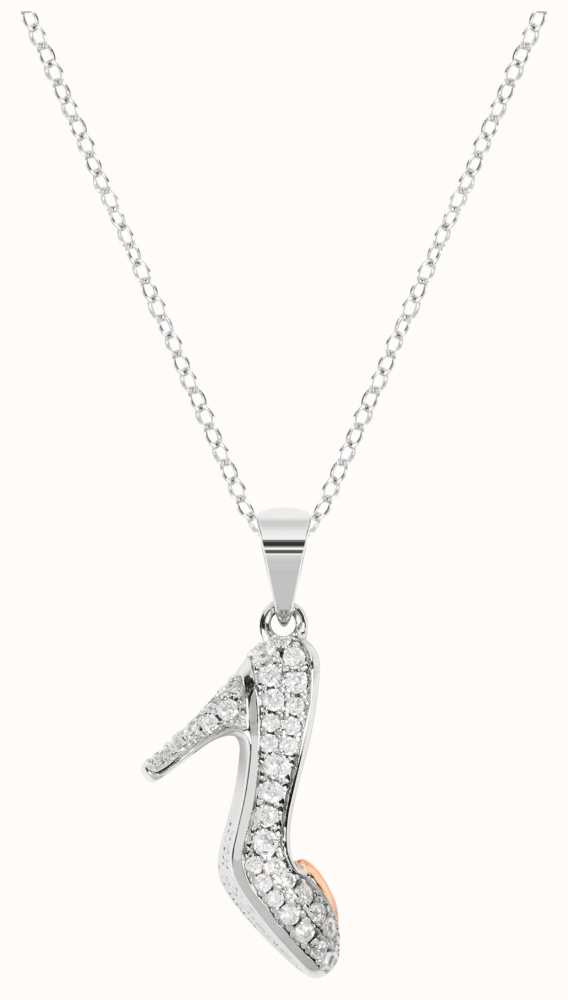 zales cinderella slipper necklace