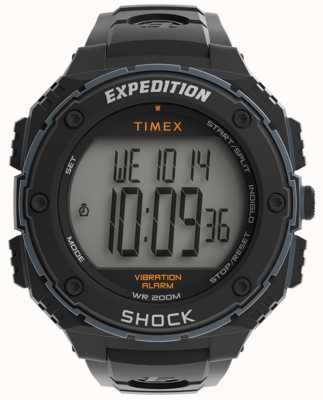 Timex Men's Rugged Digital Watch | Black Strap TW4B24000