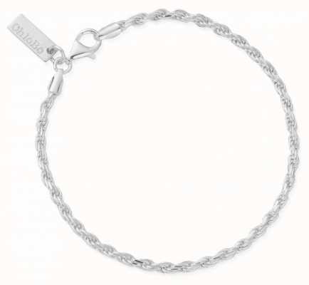 ChloBo Sparkle Rope Chain Sterling Silver Bracelet SBSROPE