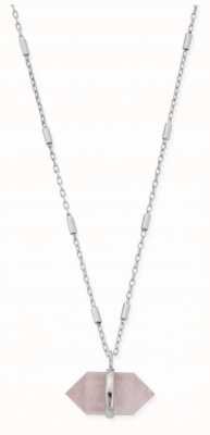 ChloBo Love Goddess Rose Quartz Double Point Necklace SNCC3192