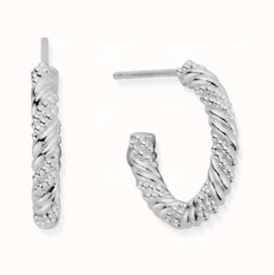ChloBo Entwined Passion Sterling Silver Hoops SEH3208