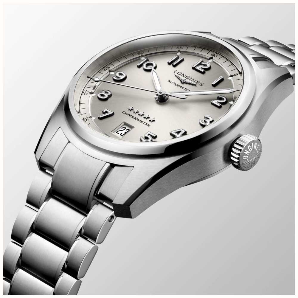 LONGINES SPIRIT 37mm Champagne Dial Stainless Steel Bracelet