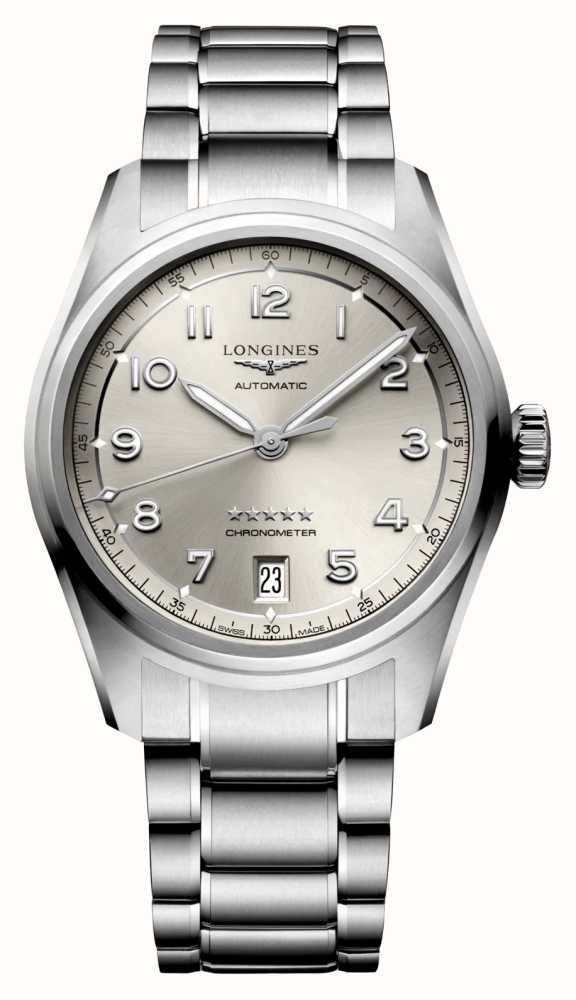 LONGINES SPIRIT 37mm Champagne Dial Stainless Steel Bracelet