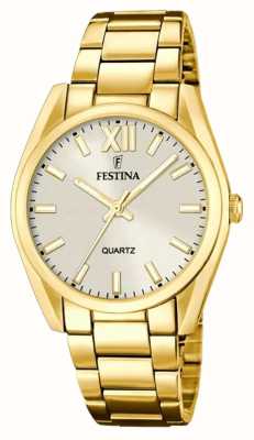 Festina Women's Gold-Toned Watch Bracelet F20640/1