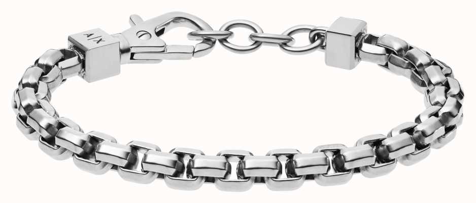 Armani Exchange Men's Stainless Steel Chain Bracelet AXG0045040