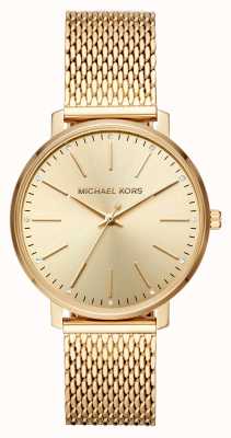 White gold michael kors on sale watch