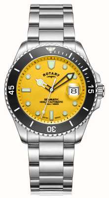 Men's Citizen Tsuyosa Collection Automatic Watch with Yellow Sunray Dial  (Model: NJ0150-56Z)