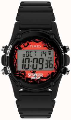 Timex Atlantis x Stranger Things Digital 40mm Resin Strap Watch TW2V51000