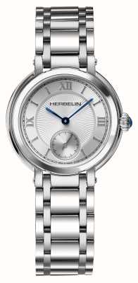 Herbelin Galet Women's Silver Guilloche Dial 10630B28