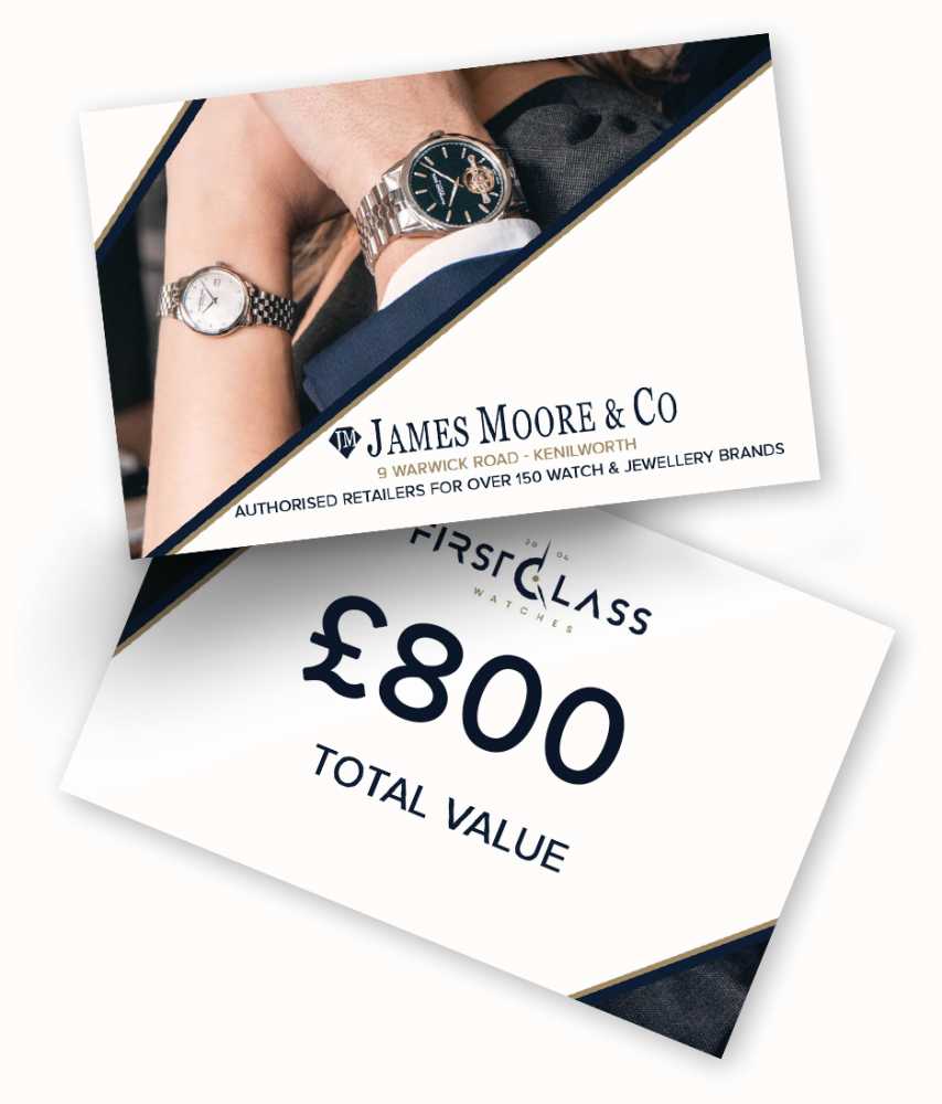 Watch shop sale gift voucher