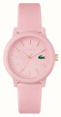 Lacoste 12.12 | Pink Dial | Pink Resin Strap Watch 2001213