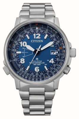 Citizen Mens Eco-drive Promaster Stainless Steel Blue Dial CB0240-88L