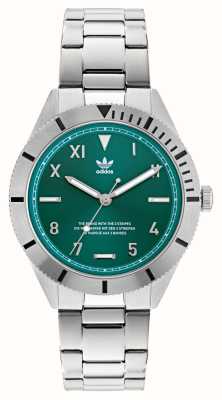 Adidas EDITION THREE | Green Dial | Stainless Steel AOFH22060