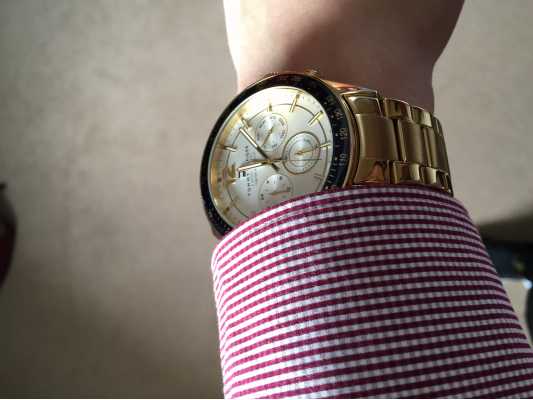 studie Bøje Føde Tommy Hilfiger Luke | Gold IP Steel Bracelet | White Dial 1791121 - First  Class Watches™ SGP