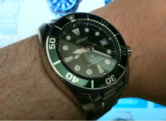 Seiko Prospex Diver Sumo Green Men's Stainless Steel SPB103J1 - First Class  Watches™ SGP